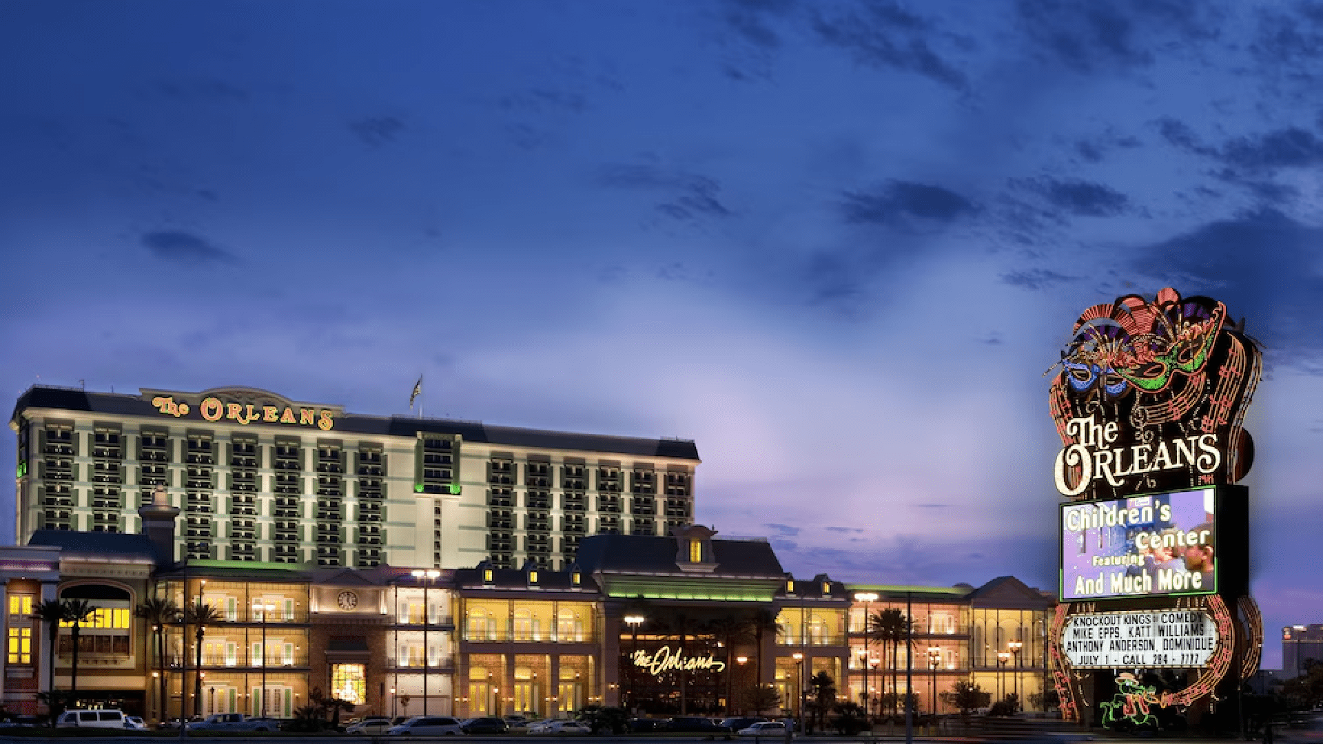 Two Stabbed in Fight Near Orleans Casino in Las Vegas